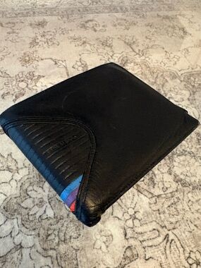 BMW M Style Leather Wallet – Genuine Leather Card Wallet